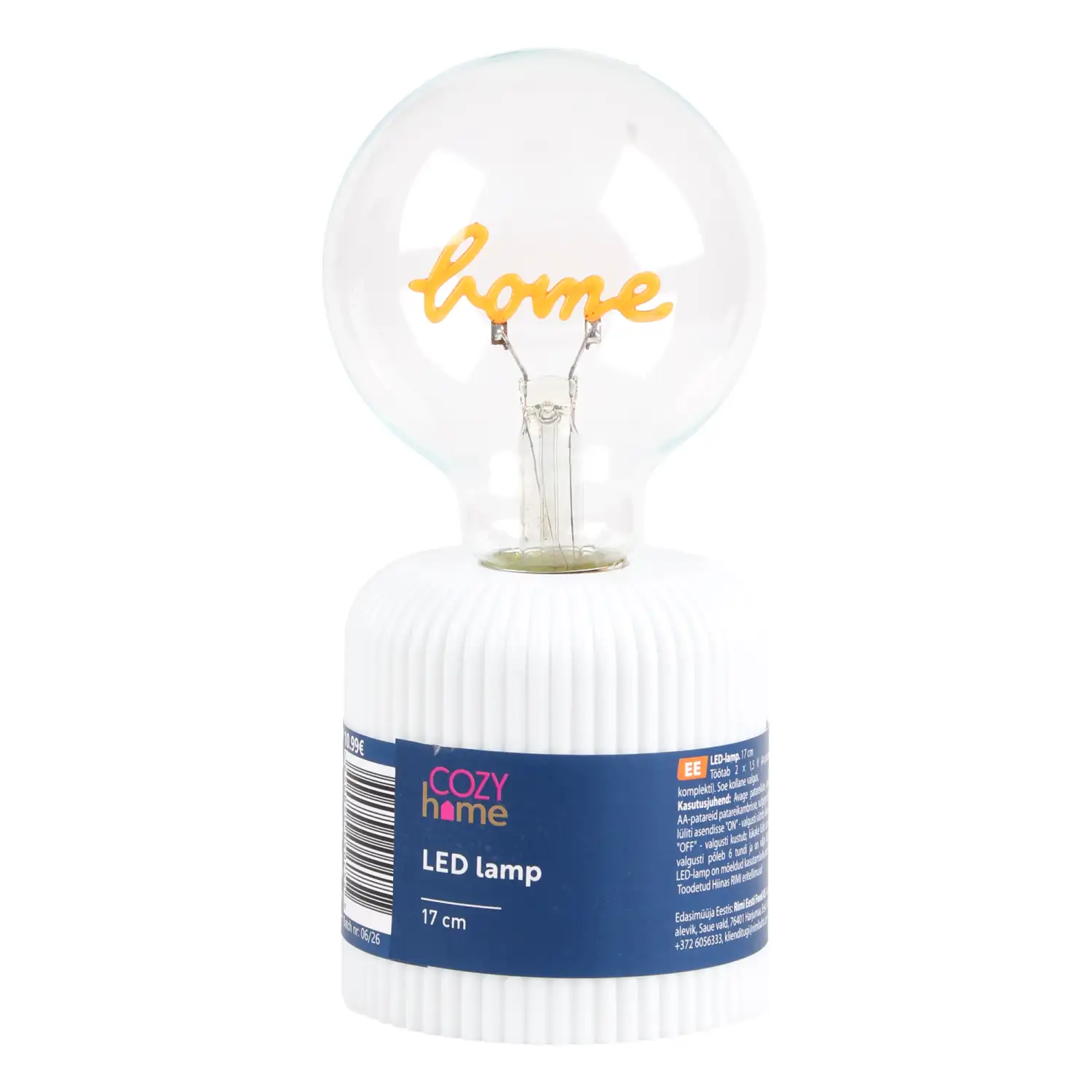 LED lemputė COZY HOME, AW26