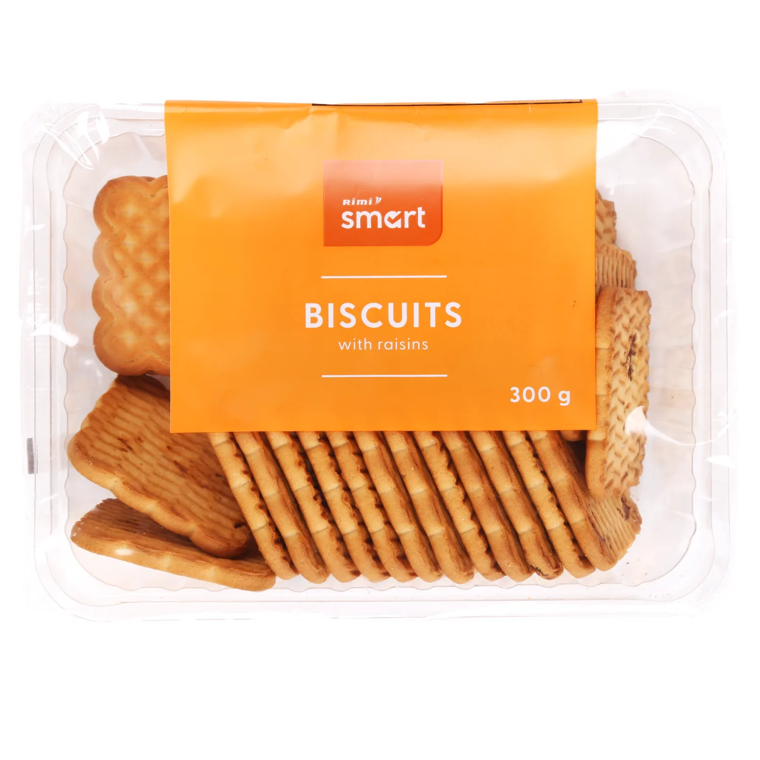 Sausainiai su razinomis RIMI SMART, 300 g