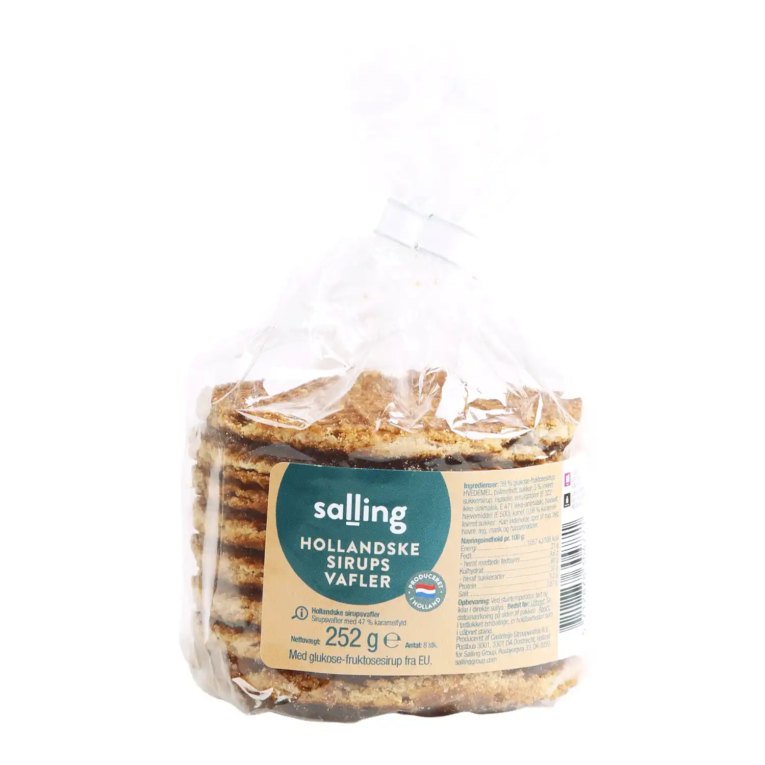 Hollandi vahvlid karamell. Salling 252g