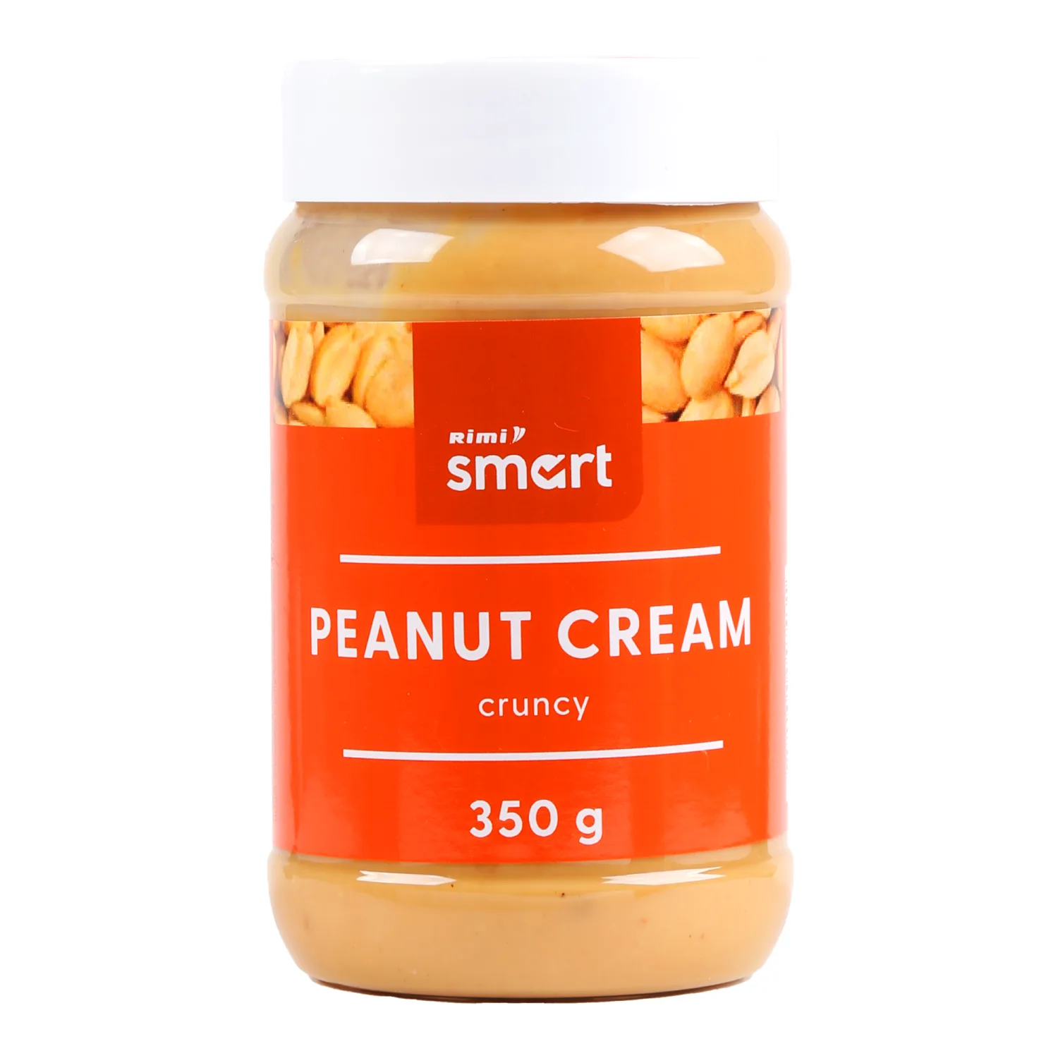 Žemės riešutų krem. CRUNCHY RIMI SMART, 350 g