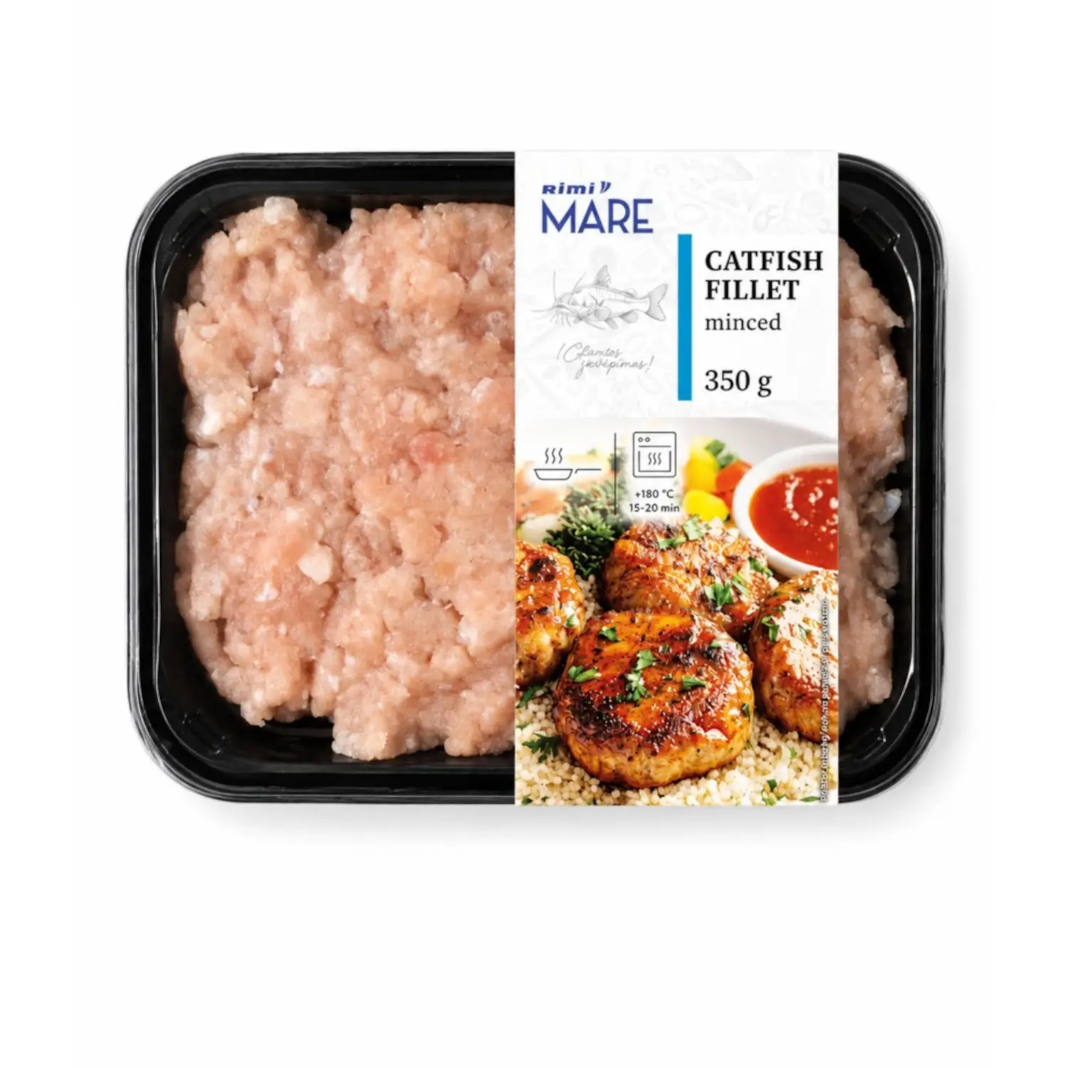 Afrik.  šamo plėšiko filė, smulk. 350 g