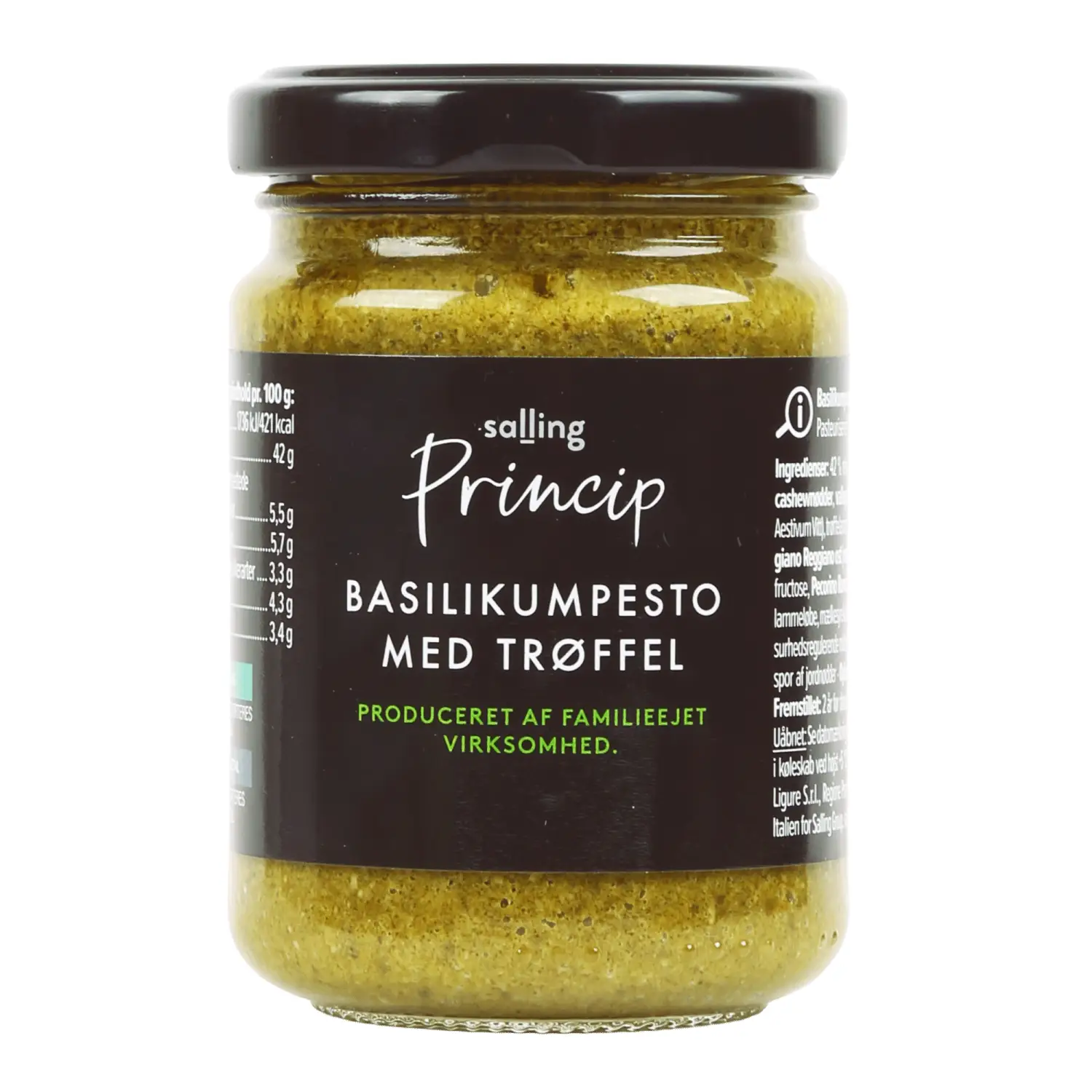 Bazilika pesto ar trifel.Salling Princip 135g