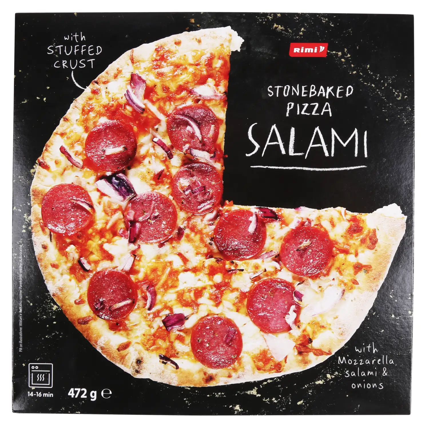 Pica Rimi ar pild. malām, salami, sald. 472g