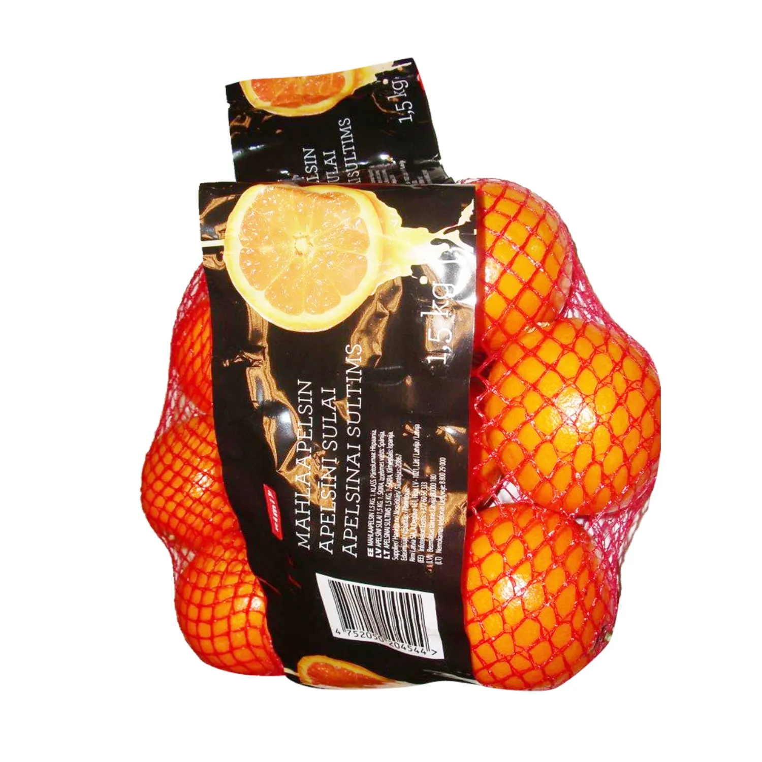 Apelsinai sultims Valencia 1 kl. 1,5 kg