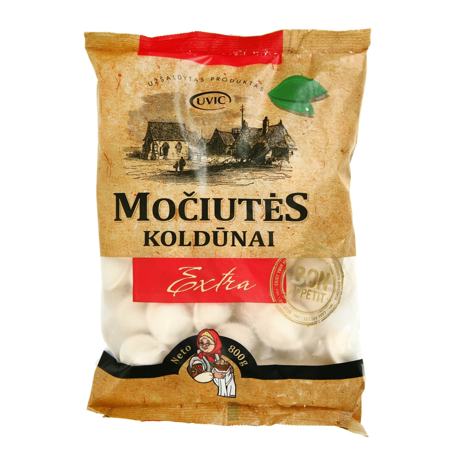 Šaldyti koldūnai MOČIUTĖS EXTRA, 800 g