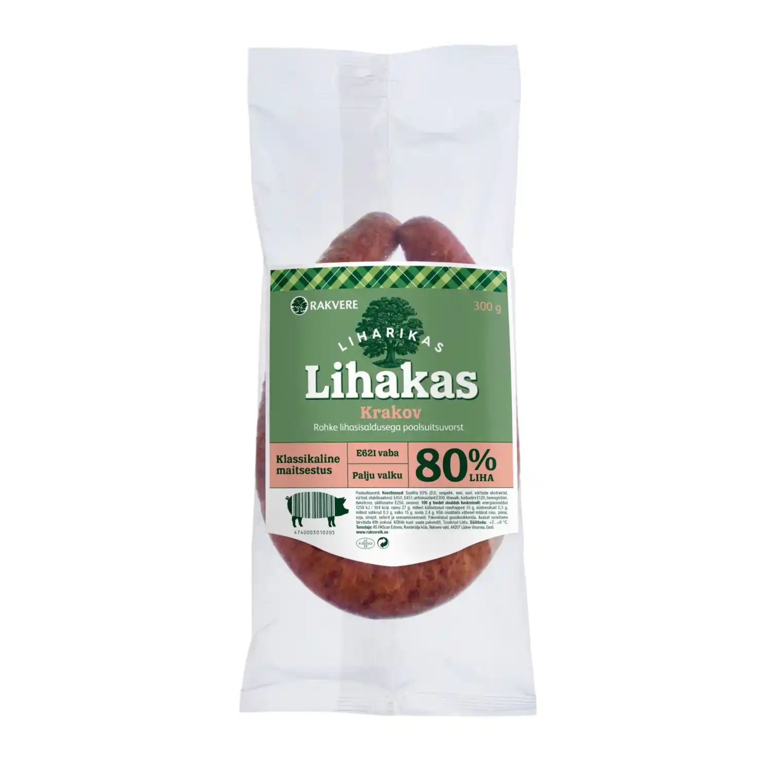 Krakov Lihakas Rakvere 300g