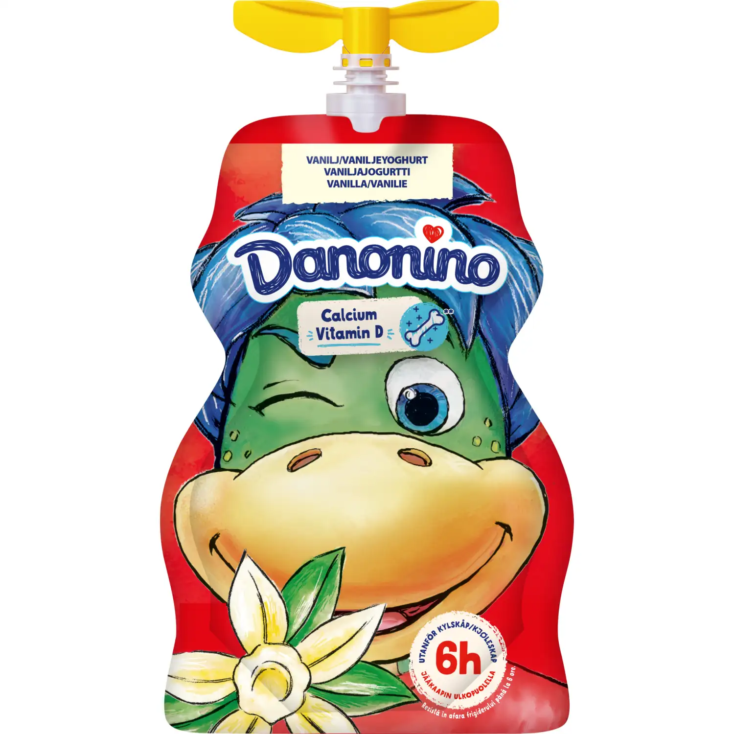 Vanilės skonio jogurtas DANONINO, 70g