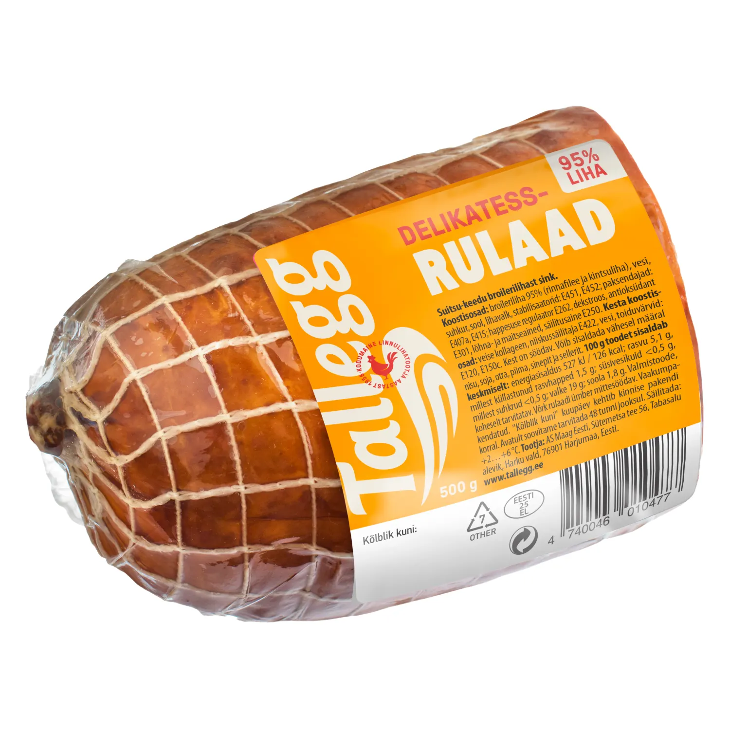 Delikatessrulaad Tallegg 500g