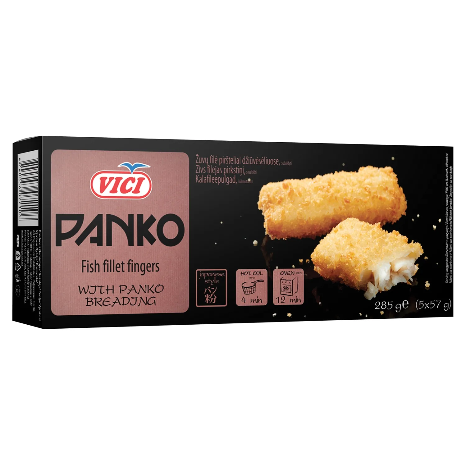 Kalafileepulgad Panko Double 285g