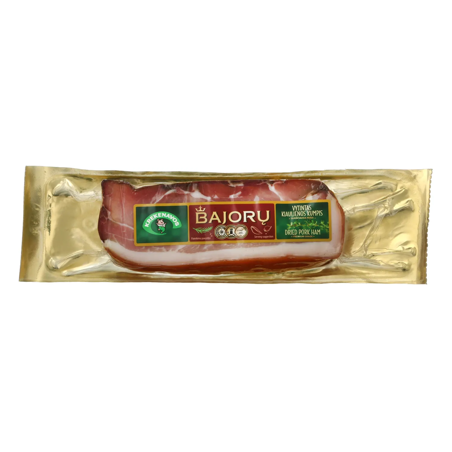 Rimi – akcija / nuolaida: Vytintas BAJORŲ kumpis vakuume, a. r., 1 kg
