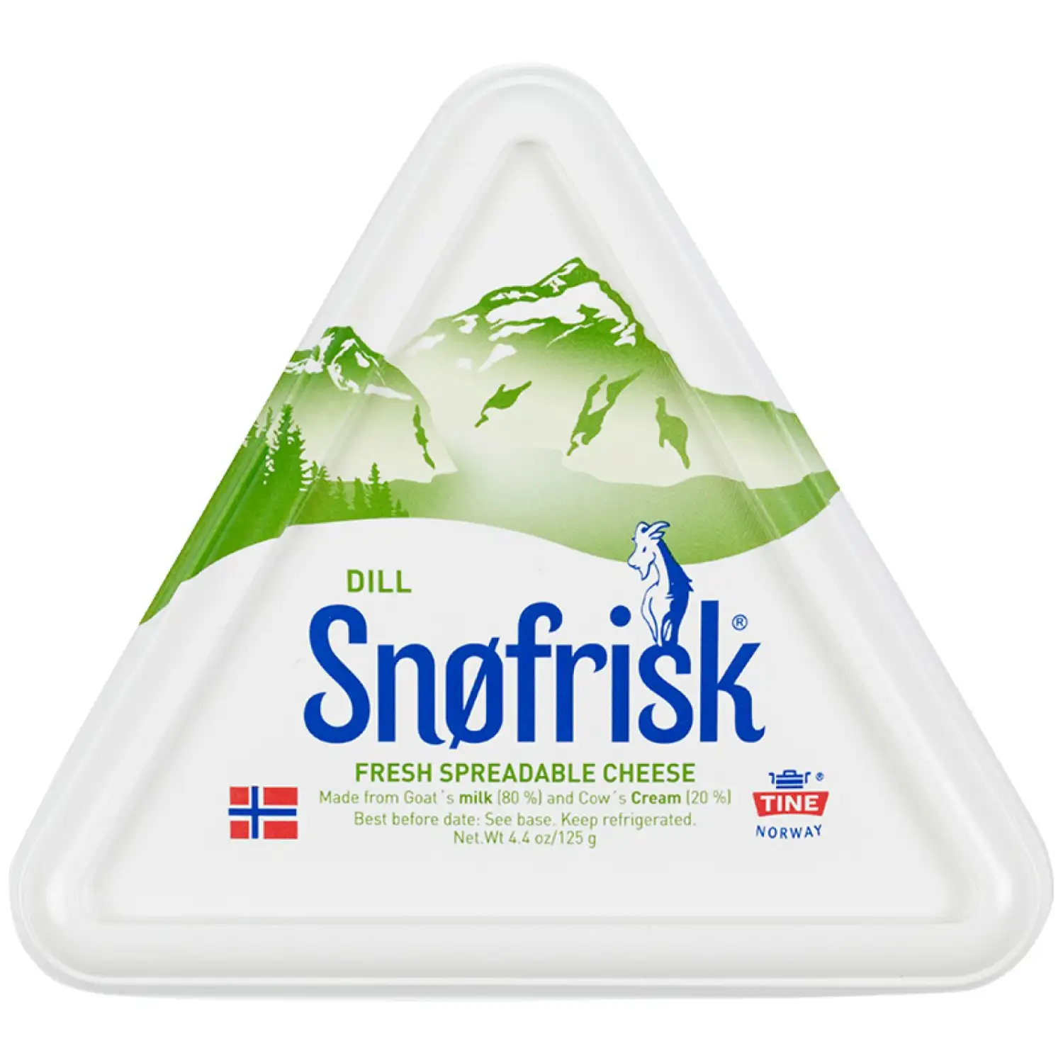 Kreminis sūris TINE su krapais, 65 %, 125 g