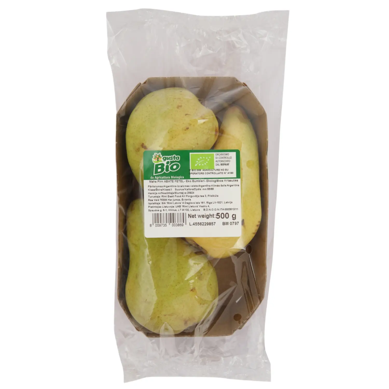 Ekologiškos kriaušės Williams, 500g