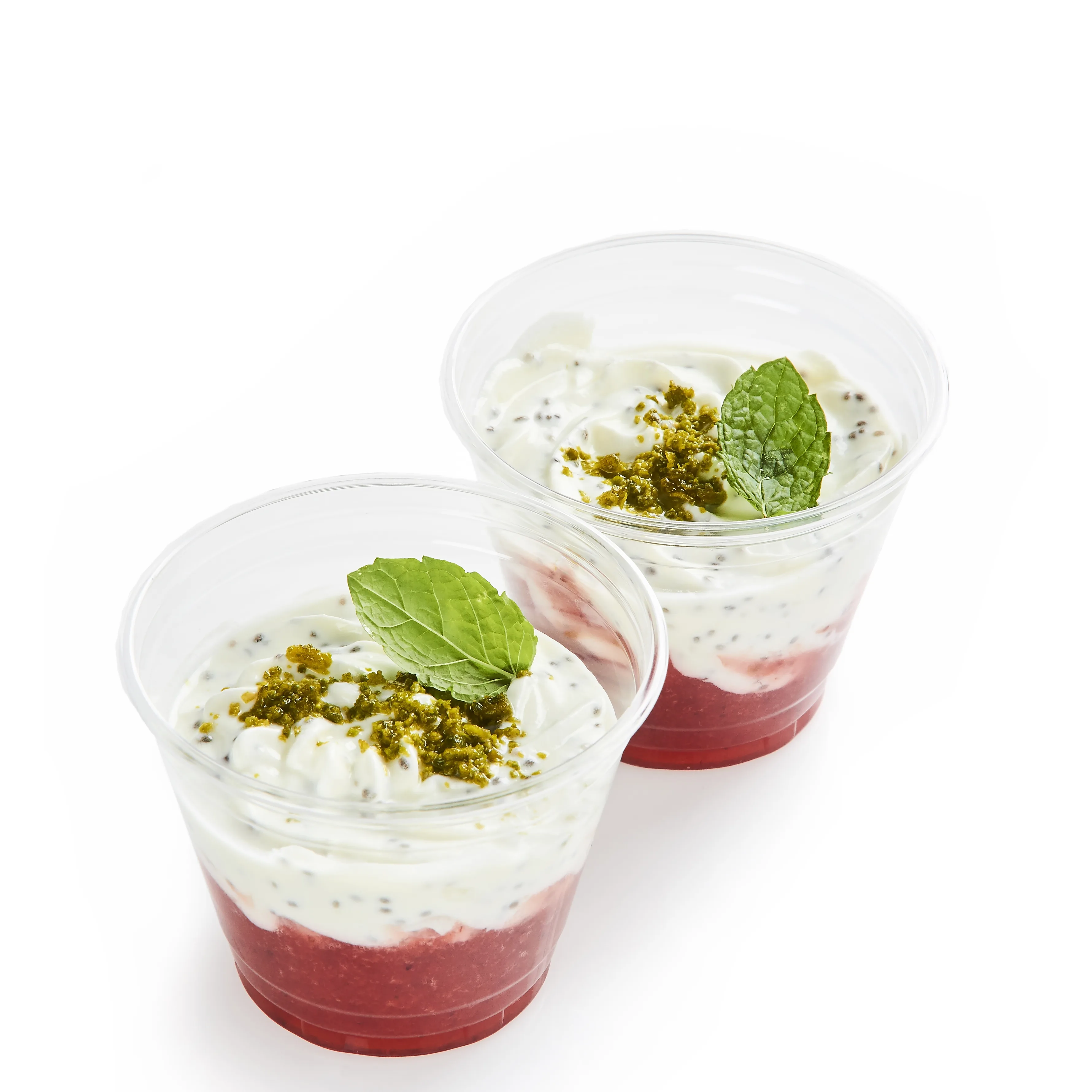 Jogurta deserts ar čia sēklām 200g