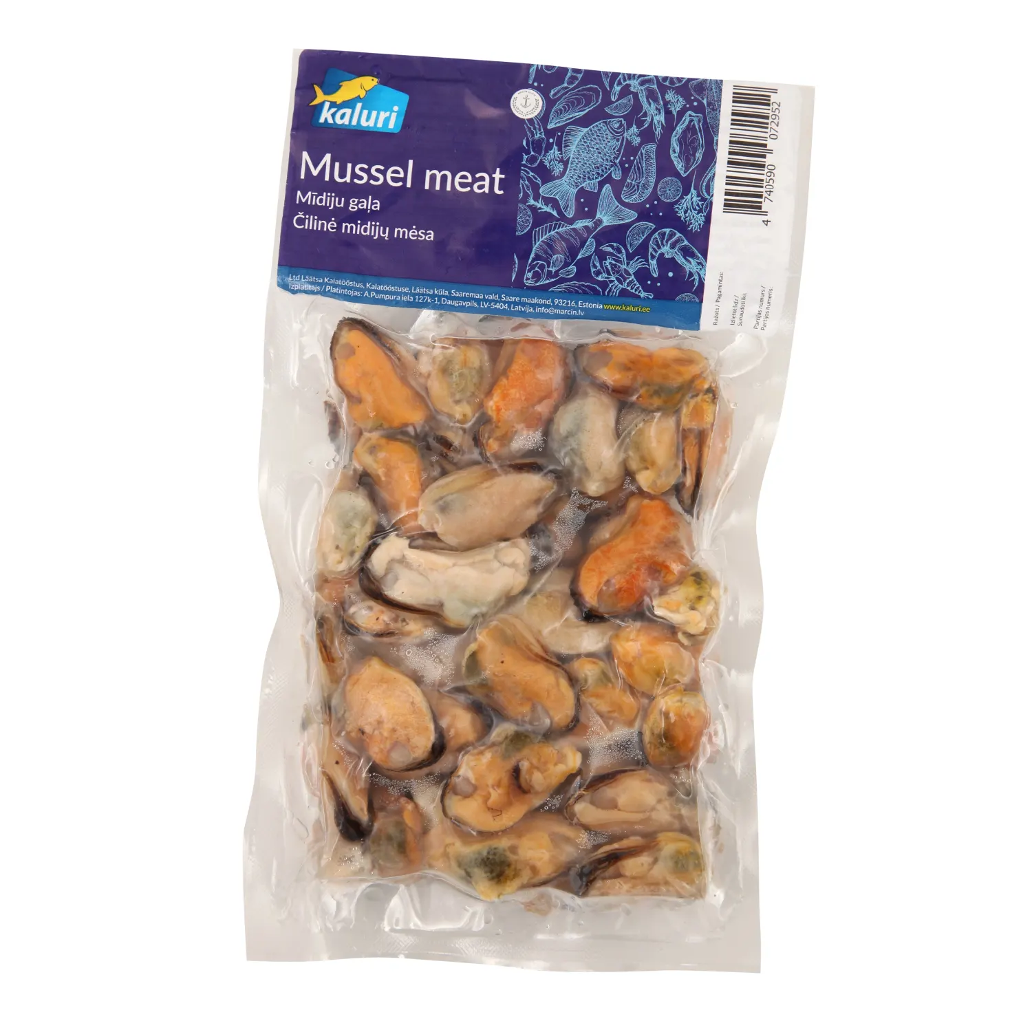 Mīdiju gaļa 200/300 Kaluri 200g/160g