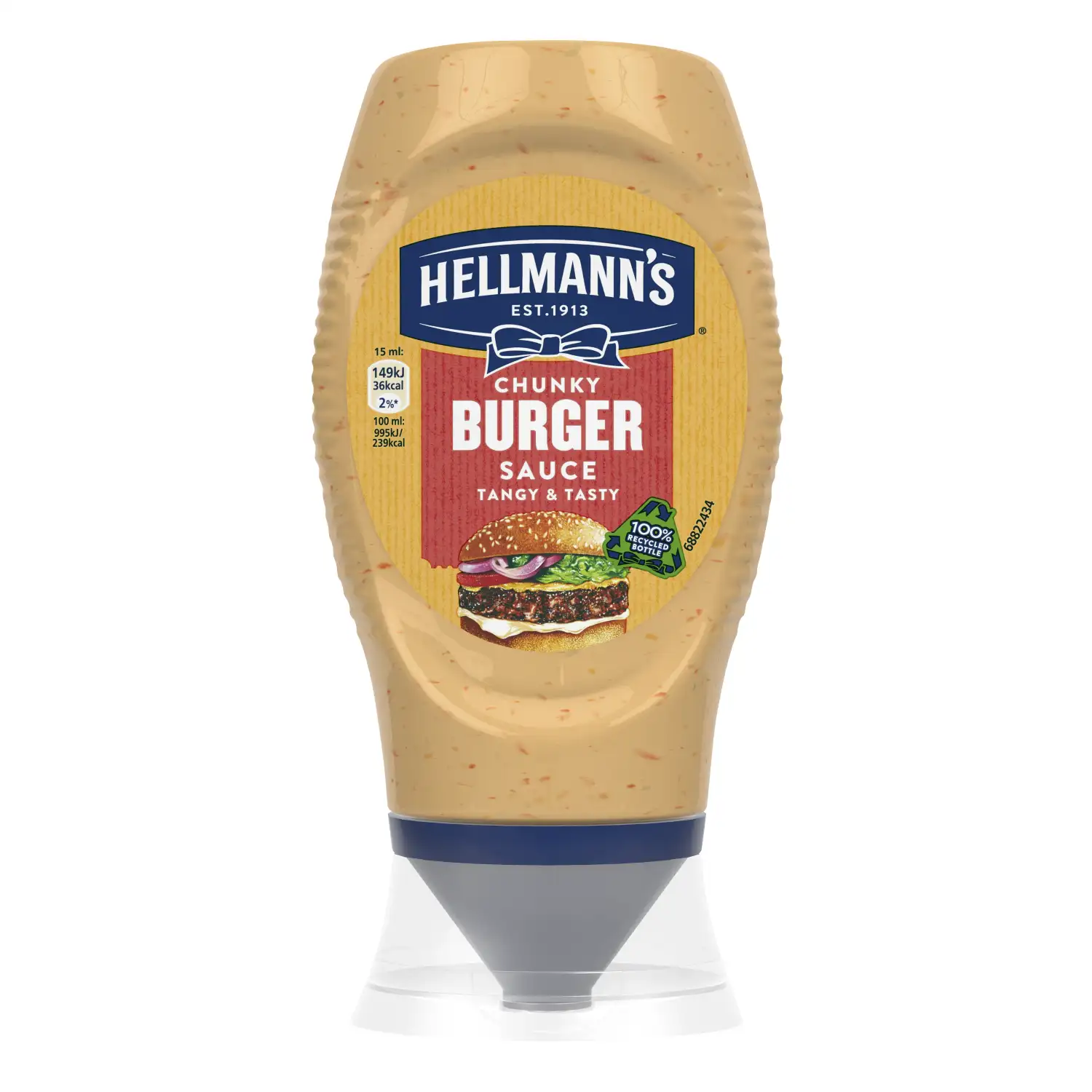 Kaste Chunky Burger Hellmann's 250ml
