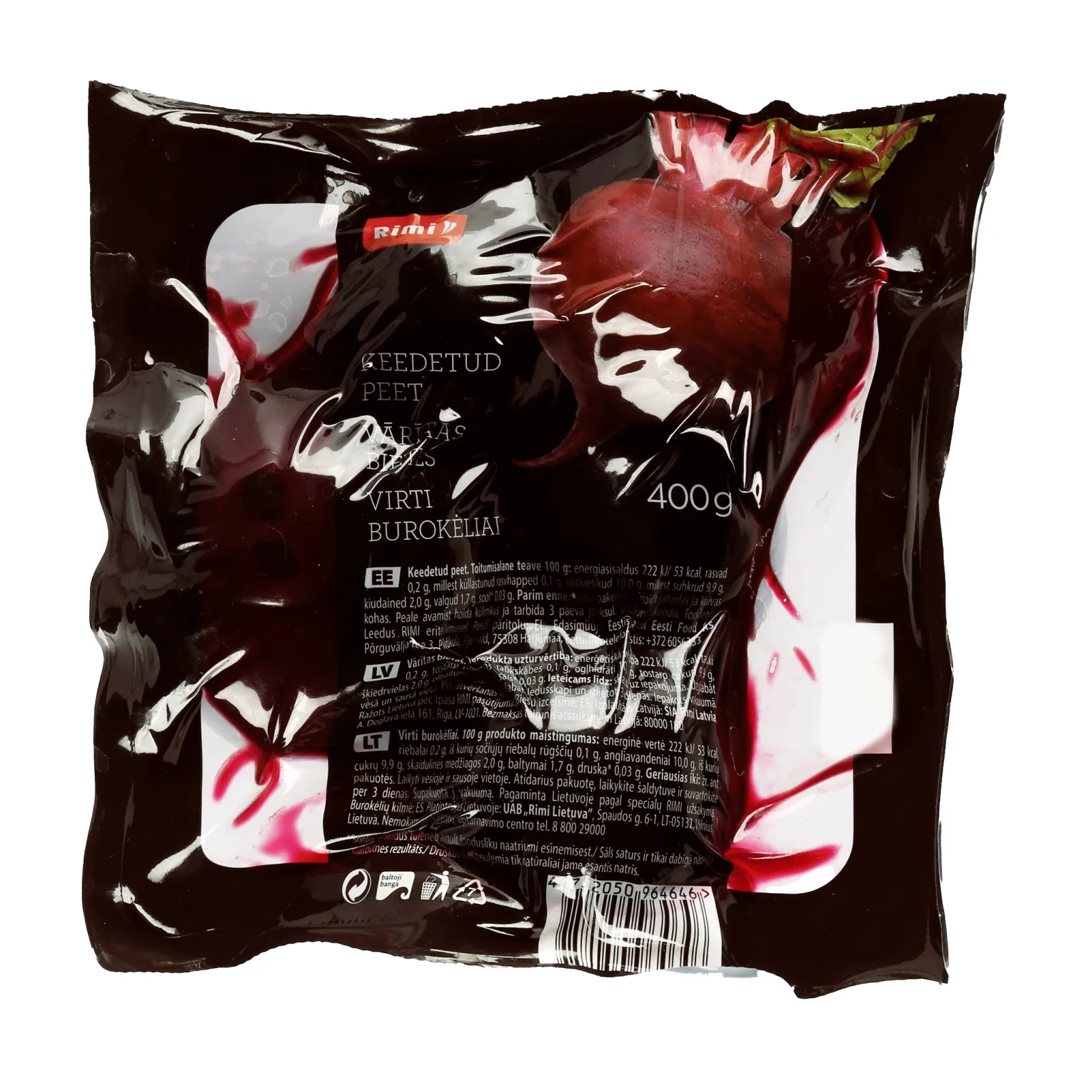 Keedetud peet 400g