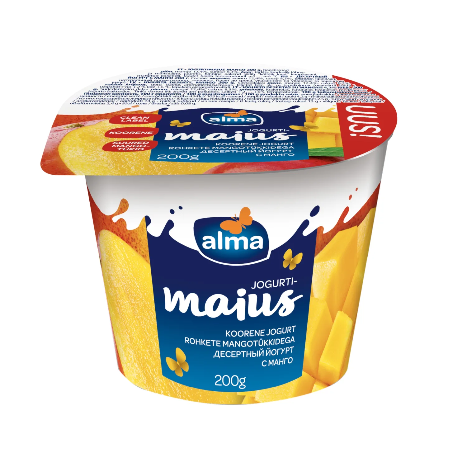 Jogurtimaius mango Alma 200g