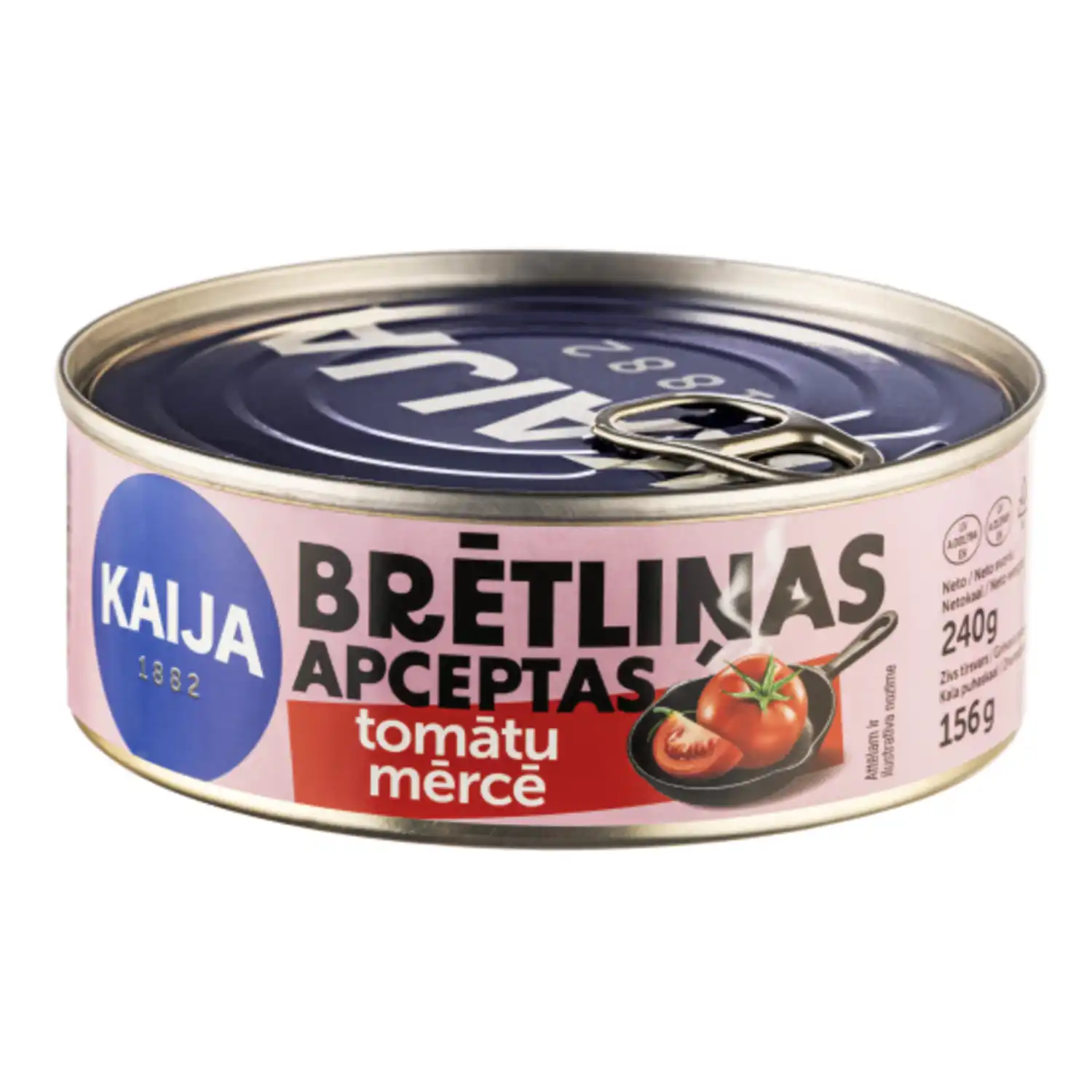 Brētliņas apceptas tomātu mērcē 240g
