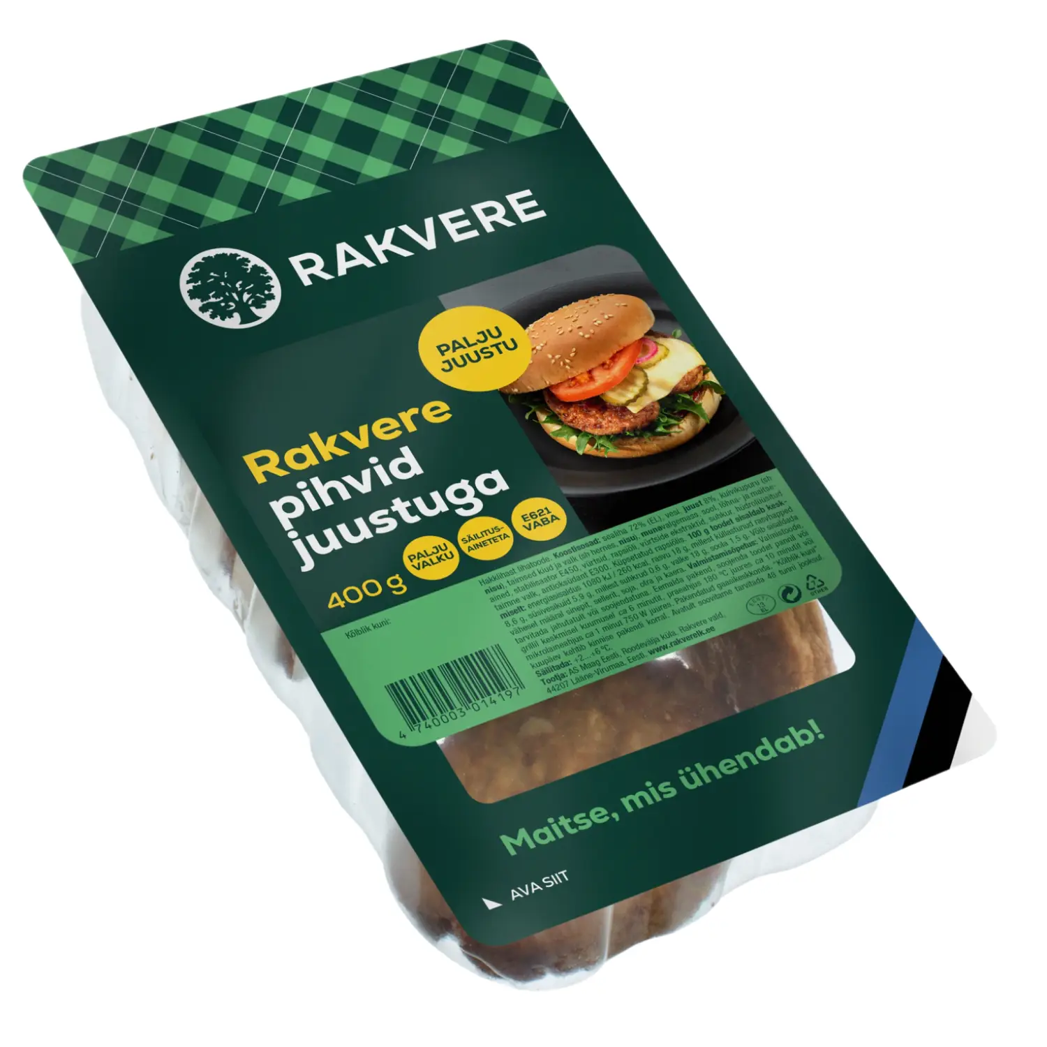 Pihvid juustuga Rakvere 400g