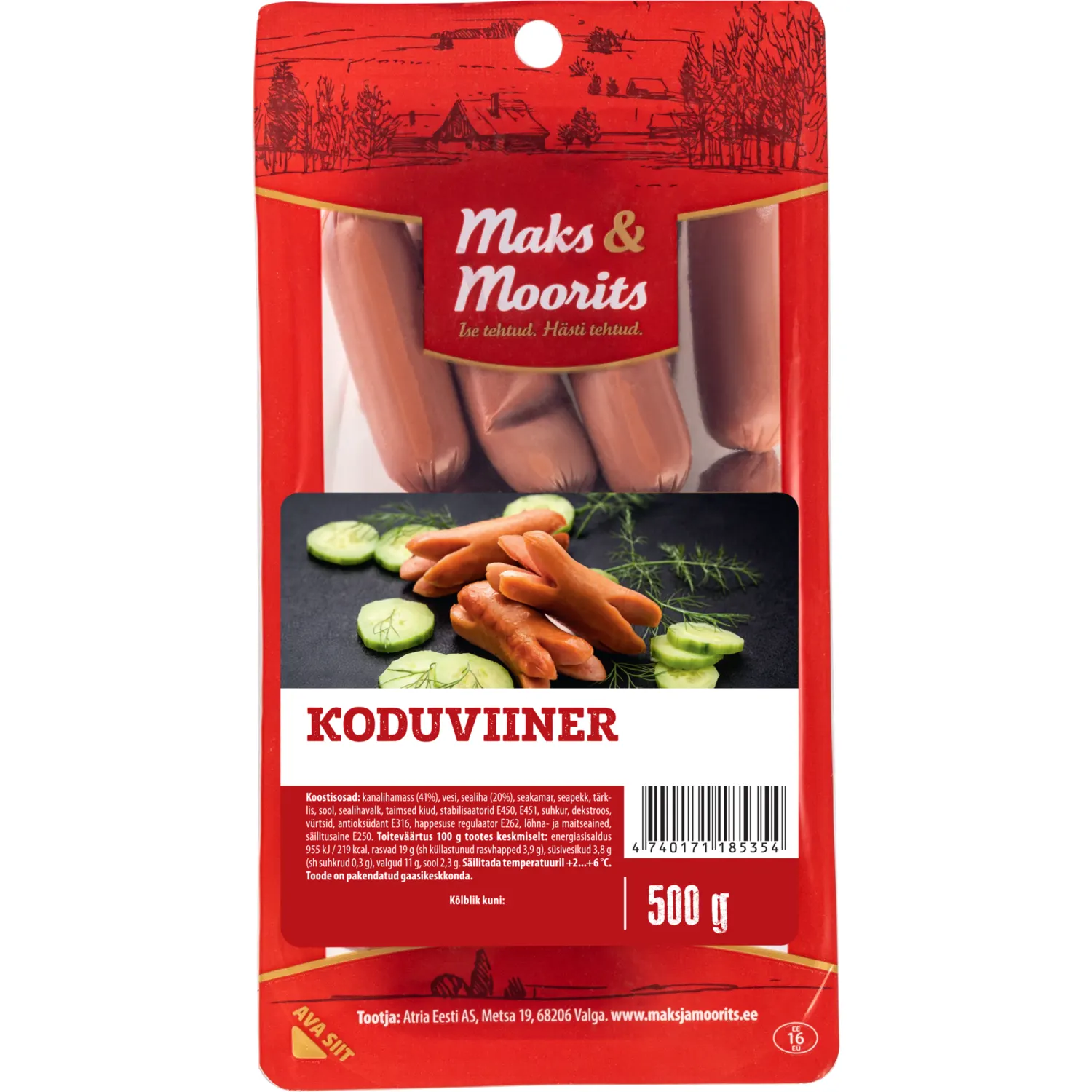 Koduviiner Maks&Moorits 500g