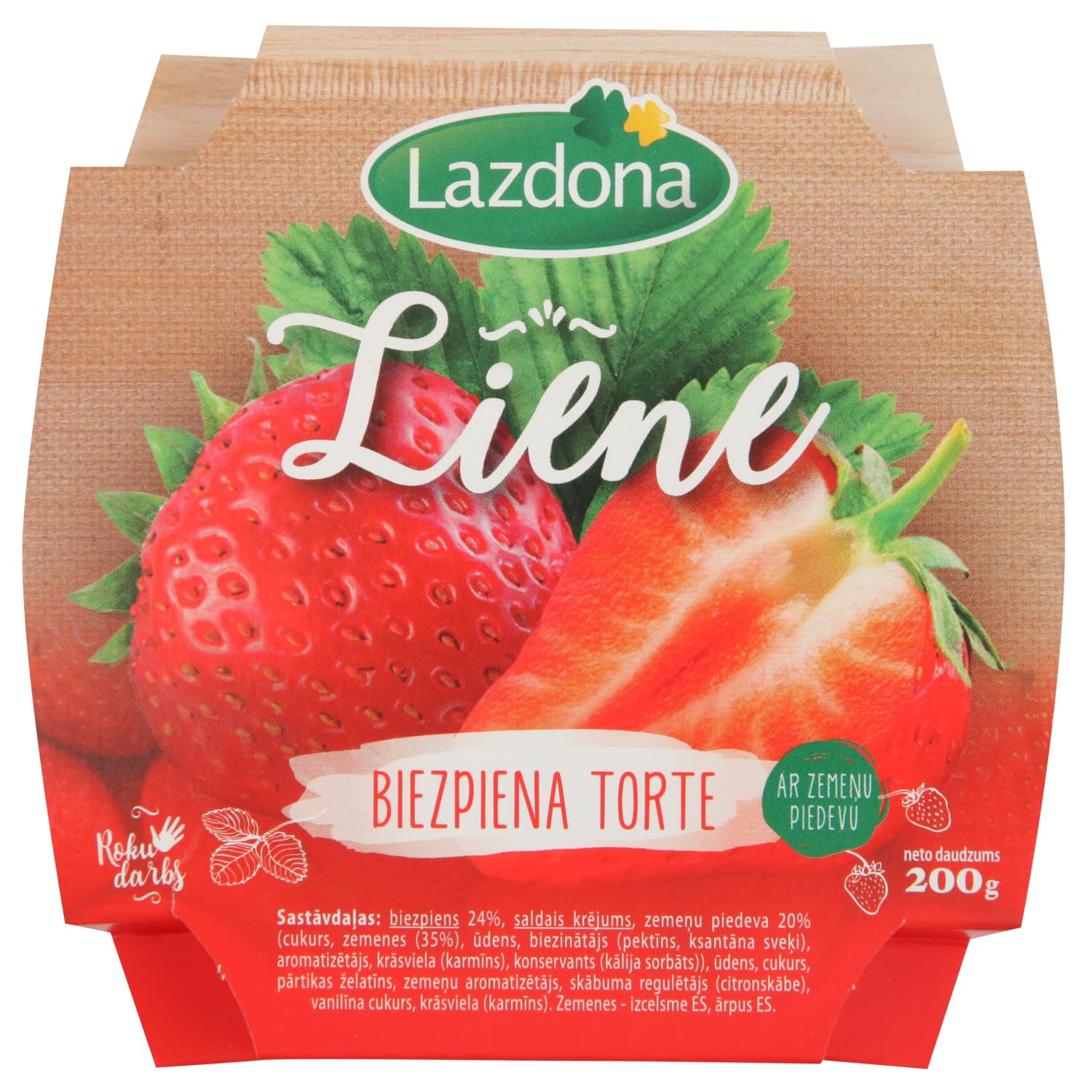 Torte Lazdona Liene biezpiena 200g