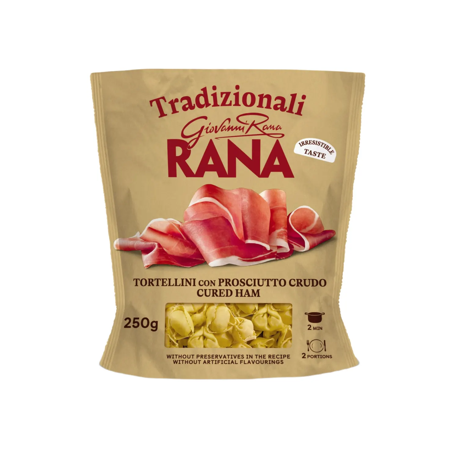 Koldūnai su dž.kumpio ir sūrio įd.RANA,  250g