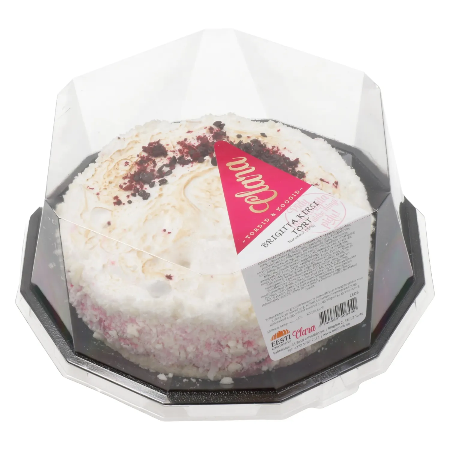 Brigitta kirsitort Clara 550g