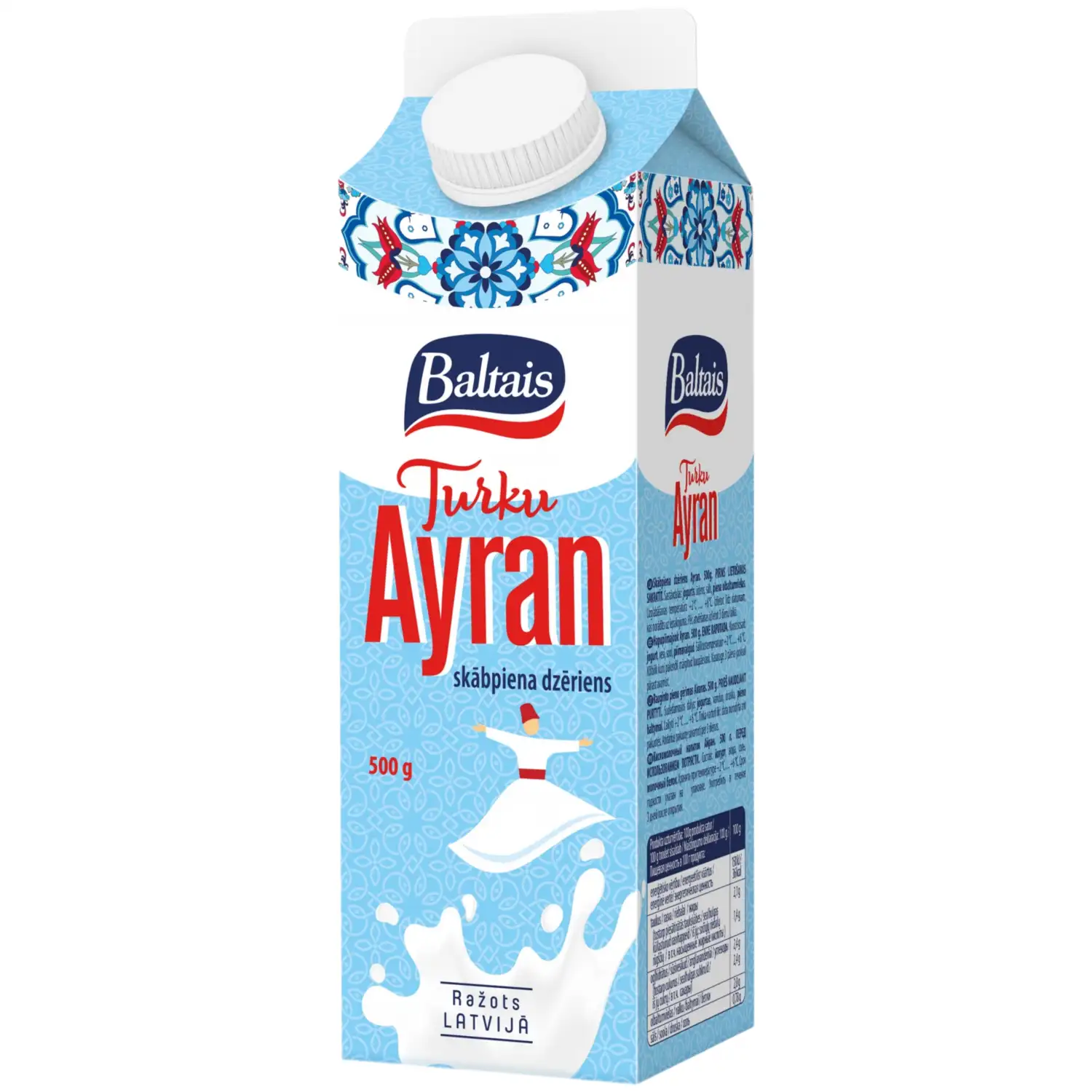 Hapupiimajook Ayran Baltais 500g