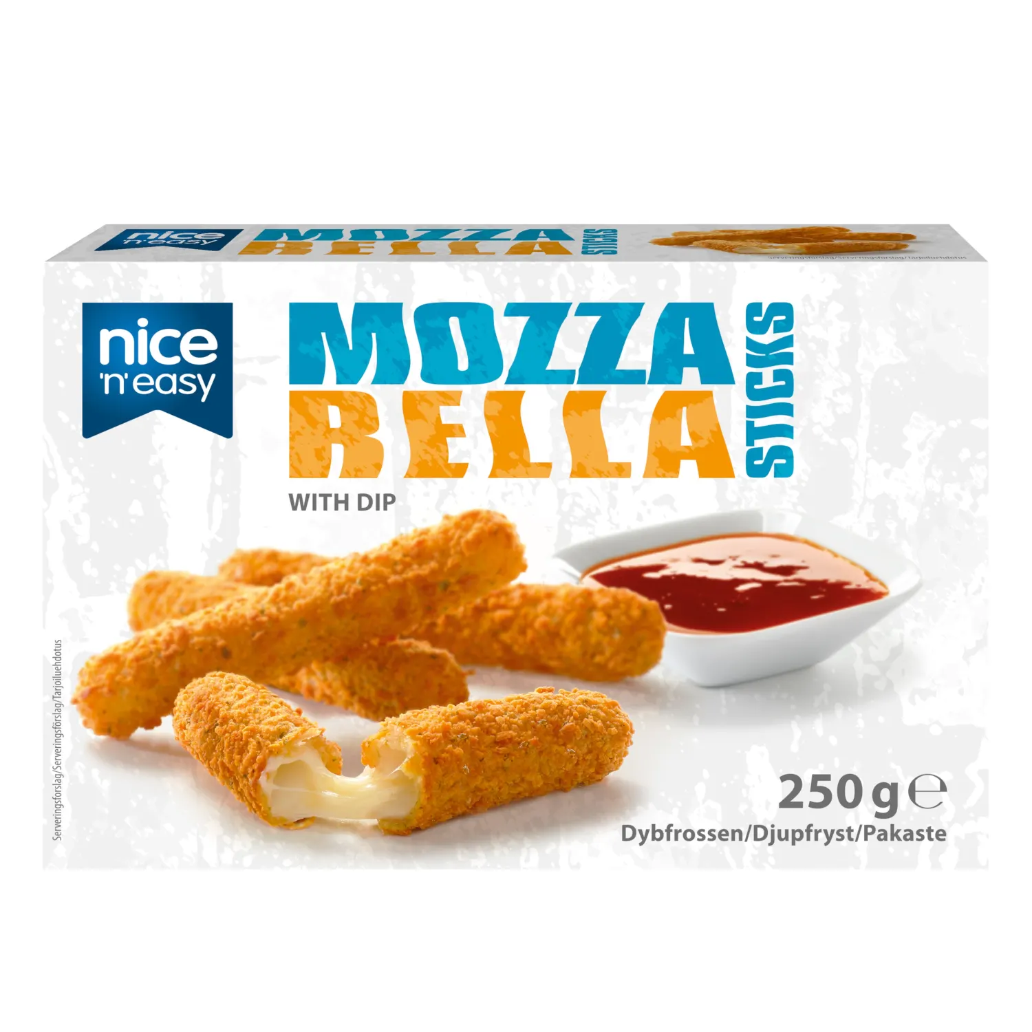 Paneeritud mozzarella Nice´n Easy 250g
