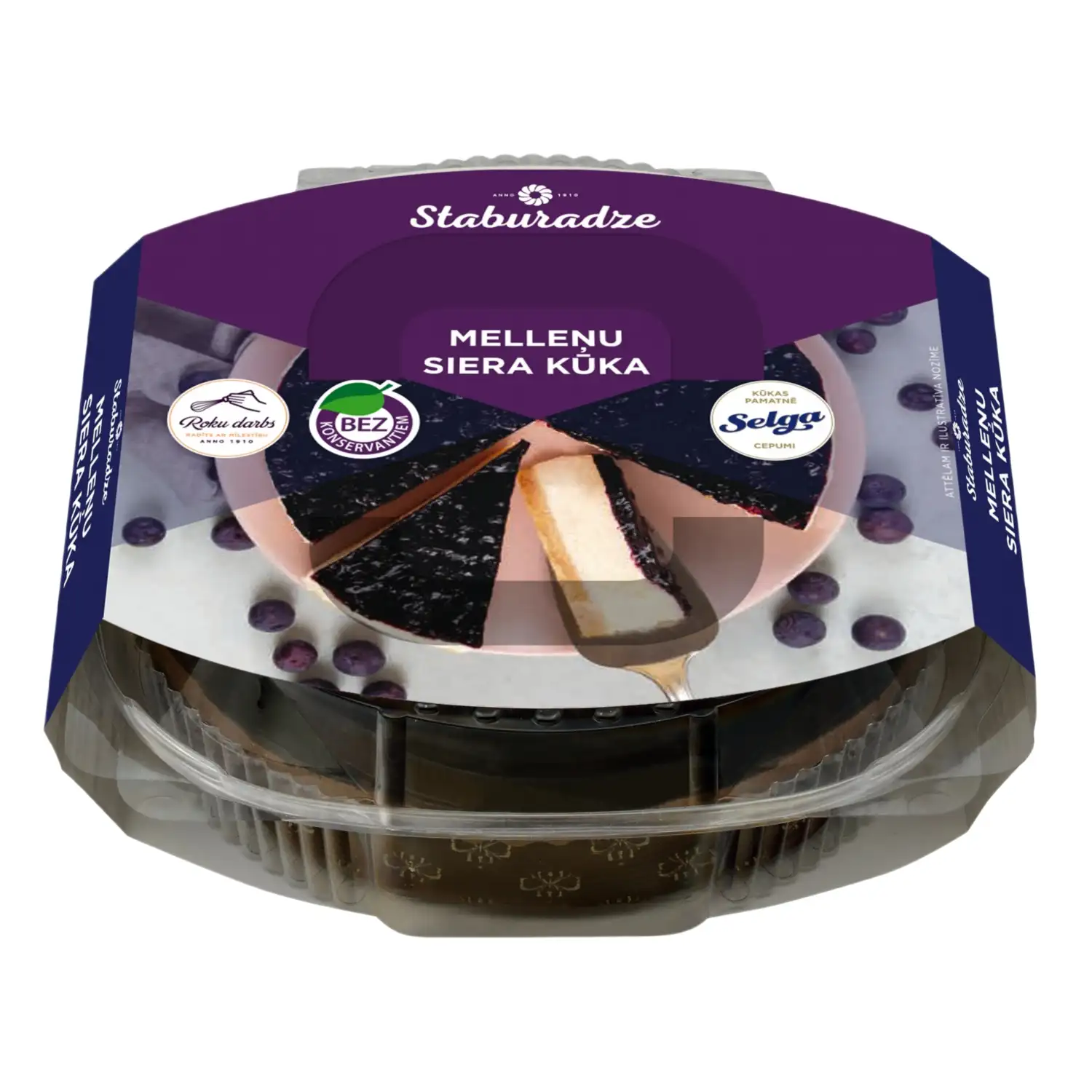 Siera kūka Staburadze melleņu 700g