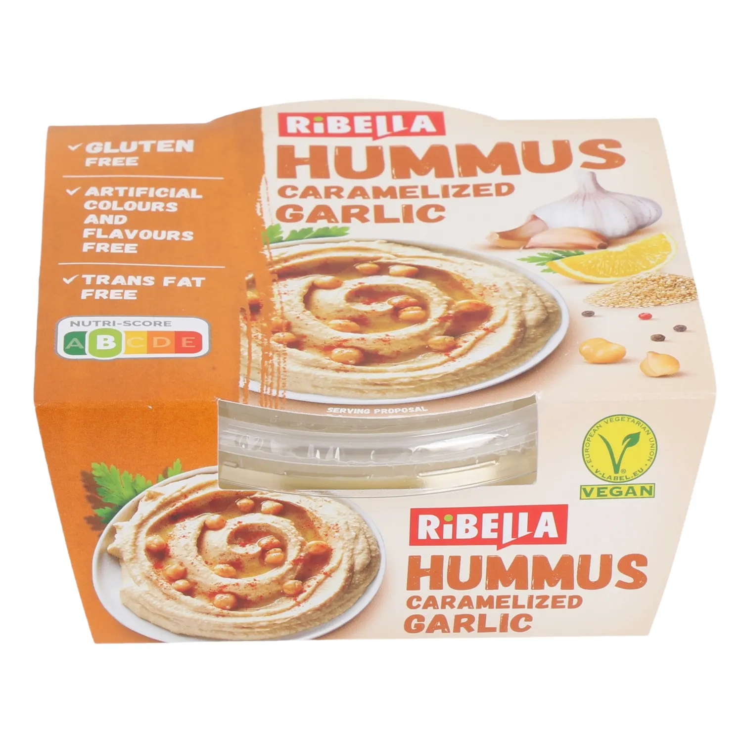 Kikerhernehummus karamell. küüsl. 200g