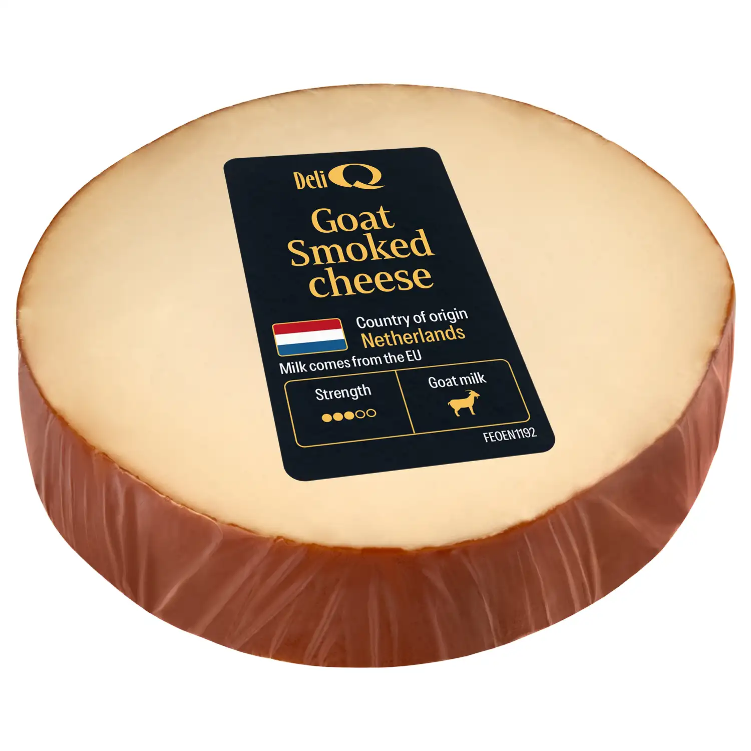 Siers kazas piena kūpināts Deli Q 45% 130g