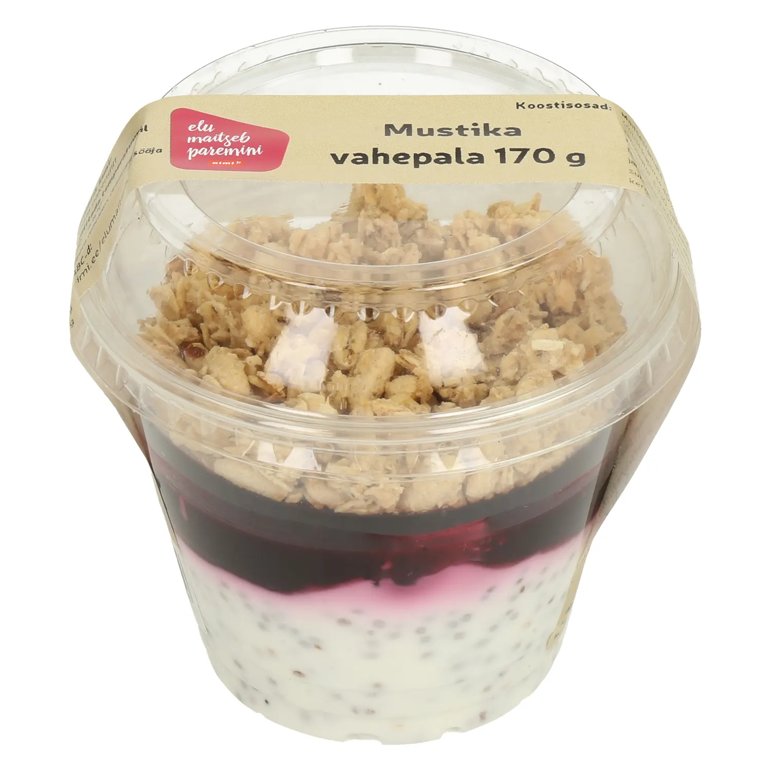 Mustika vahepala 170g