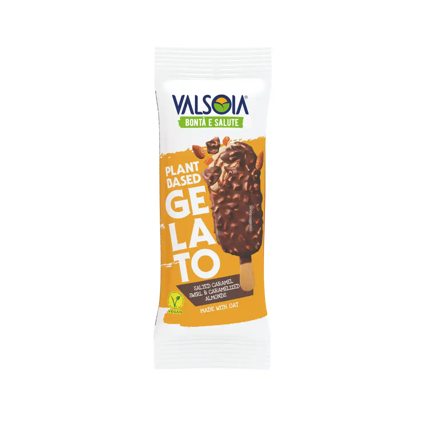 Soolakar.jäätis pähklitega Valsoia vegan 80g