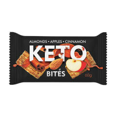 Migdolų batonėlis su obuol. KETO BITES, 60 g