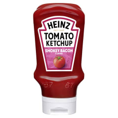 Pomidorų kečupas HEINZ SMOKEY BACON, 460 g