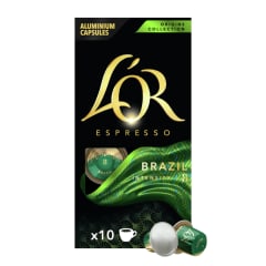 Maltos kavos kapsulės LOR BRAZIL, 10 x 5,2 g