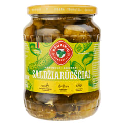 Marinuoti SALDŽIARŪGŠČIAI agurkai, 680 / 340g