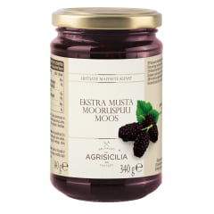 Juod. šilkmedž. uogų džemas AGRISICILIA, 340g