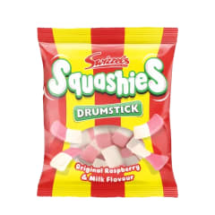 Kramt. sald. SQUASHIES DR. RASPB. MILK, 120 g