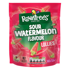 Arbūzų sk. guminukai ROWNTREES LOLLIES, 130 g