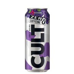 Gaz. gėrimas CULT BLUEB. CAFFEINE FREE, 0,5 l