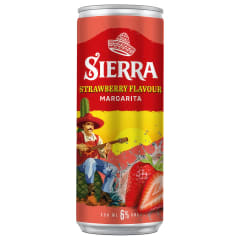 Alk. kokt. SIERRA STRAWBERRY, 6 %, 0,25 l