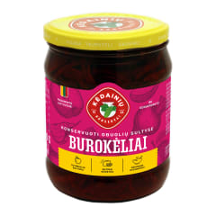 Kons. burokėliai ob. sult. KKF, 480 g / 265 g