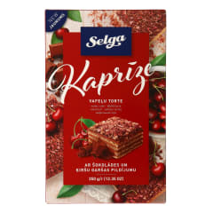 Vaflinis tortas SELGA KAPRIZAS, 350 g