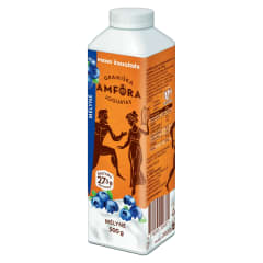 Jogurtas mėlyn. GRAIKIŠKA AMFORA, 2,4%, 500 g
