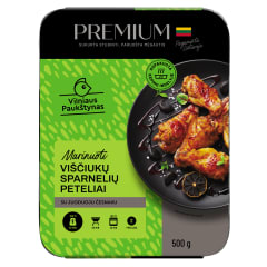 Višč. sparn. peteliai su juod. česn. VP, 500g