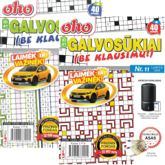 Žurnalas OHO galvosūkiai be klausimų