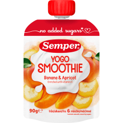 Geriam. jogurtas su abrikosais SEMPER, 90 g