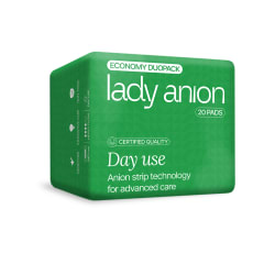 Paketai Lady Anion Day Use Duo Pack, 20